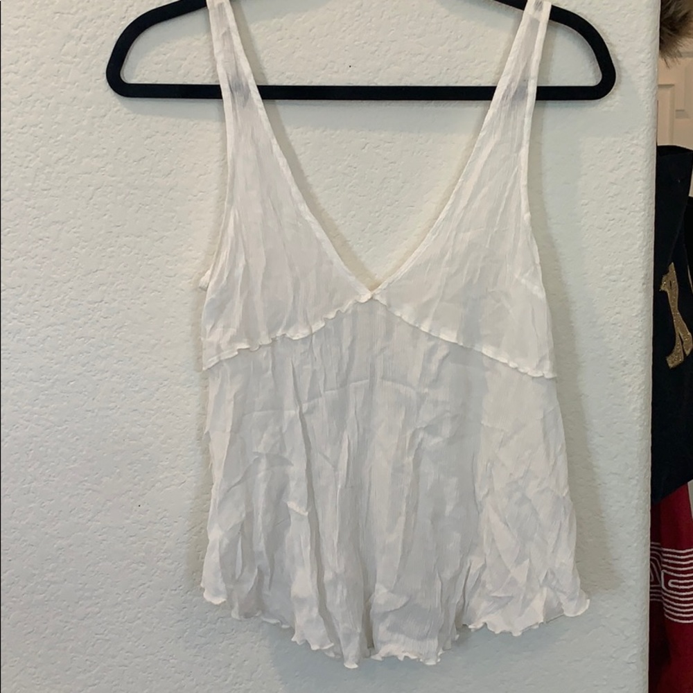 Free People Chiffon Tank